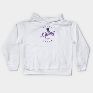 Fizzy Lifting Drink - Wonka Co. - vintage logo Kids Hoodie